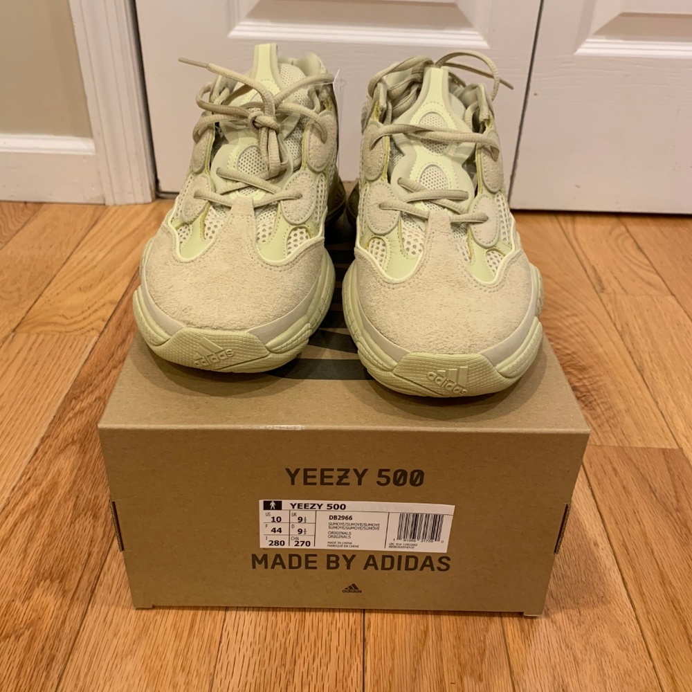 Yeezy 500 Super Moon Yellow- Size 10 NWB